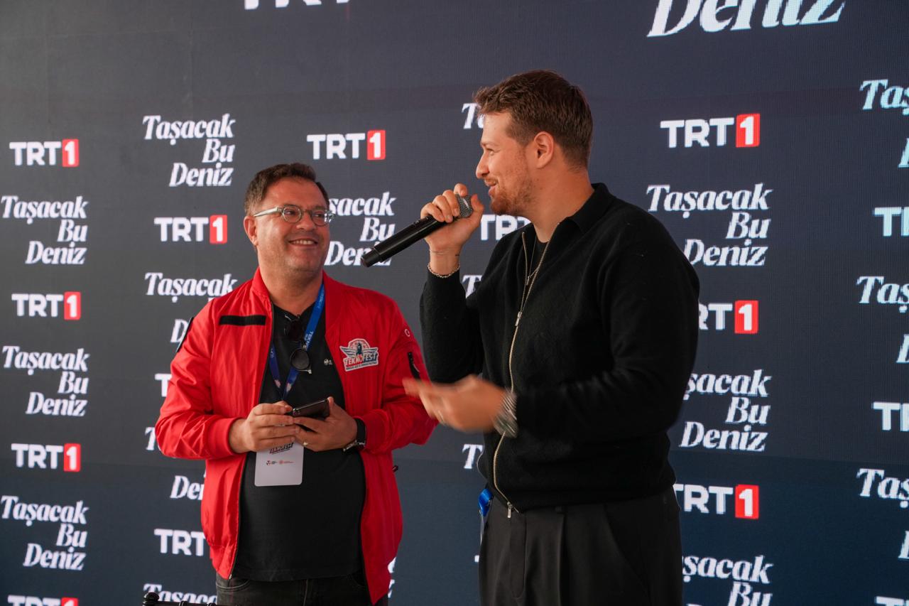 TRT 1 Taşacak Bu Deniz TEKNOFEST imza günü fotoğrafları